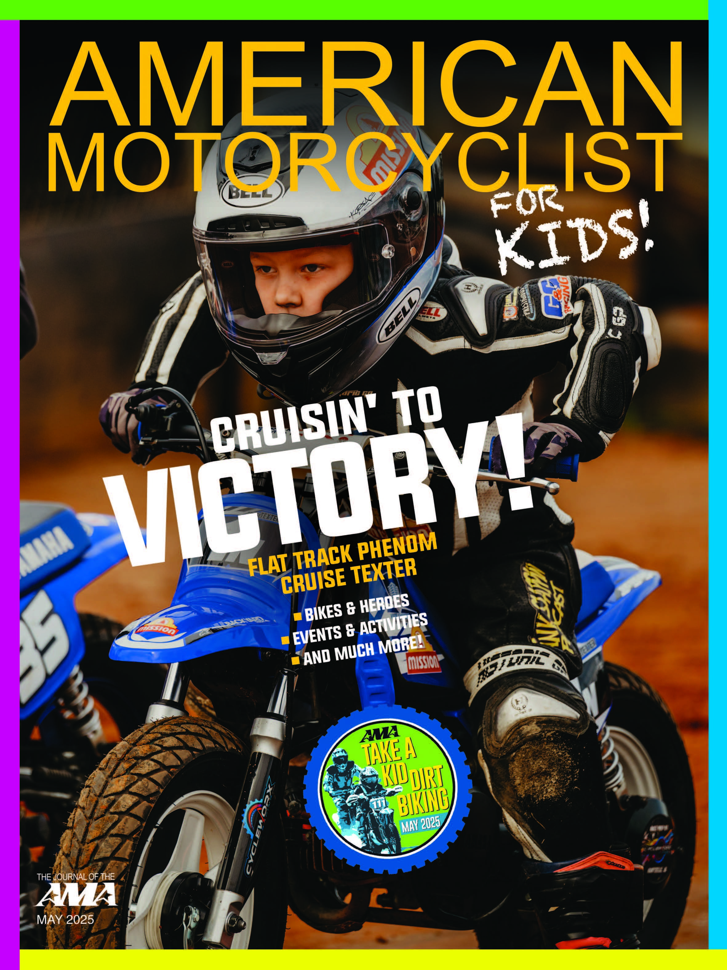 2025 American Motorcyclist Take a Kid Dirtbiking Spring